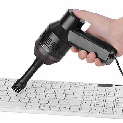 Picture of FOSA Mini Vacuum Cleaner, Portable Handheld USB Vacuum Computer Vacuum Laptop Vacuum, Vacuum Cleaner for Laptop/Desktop PC/Electronics/Car/Home