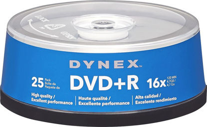 Picture of Dynex 25-Pack 16x DVD-R Disc Spindle