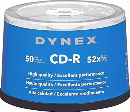 Picture of Dynex 50-Pack 52x CD-R Disc Spindle