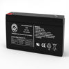 Picture of BB BP7-6 6V 7Ah Sealed Lead Acid Battery - This is an AJC Brand Replacement