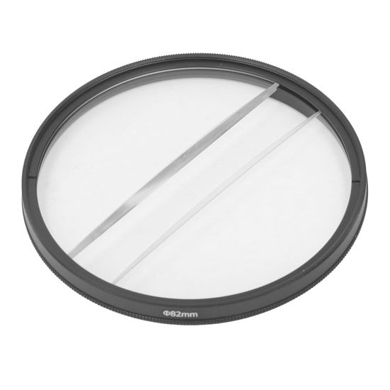 Picture of Center Field Split Diopter Effect Filter, Distinctive Light Effects, MRC Coating, Waterproof and Oil Resistant, Suitable for Video, Portrait (82MM)