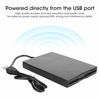 Picture of Byged USB Floppy Disk, 3.5" External Floppy Drive, USB 3.0 Portable Floppy Disk Reader, Slim Floppy Drive for Desktop Laptop PC Windows 10/7 / Vista/Windows 8 / XP/ME / 2000 / SE / 98