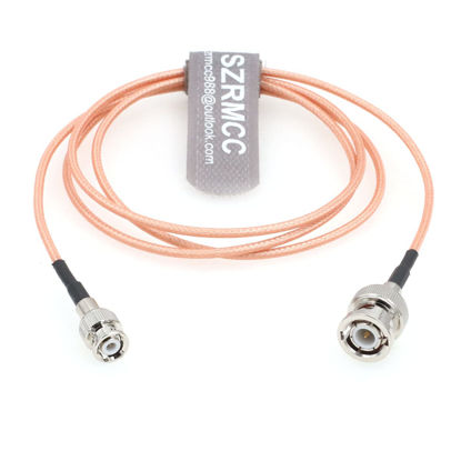 Picture of SZRMCC Male BNC to Mini Small BNC Male Coaxial RF SDI RG316 Cable for Ultrasonic Flaw Detector Monitor (2m/6.5ft)