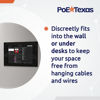 Picture of PoE Texas PoE Power Adapter for USB-A and Micro-USB Compatible Devices Including Apple Cables for POS, Digital Signage, & More - 802.3af POE to 5 Volt Splitter - Extends Power Delivery Up to 328 Feet