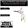 Picture of Xtenzi RCA Cord Assembly Harness Car Audio Video Compatible with Pioneer AVH240EX, AVH241EX, DMH130BT, DMH240EX, DMH241EX, DMH340EX, DMH341EX, DMH342EX