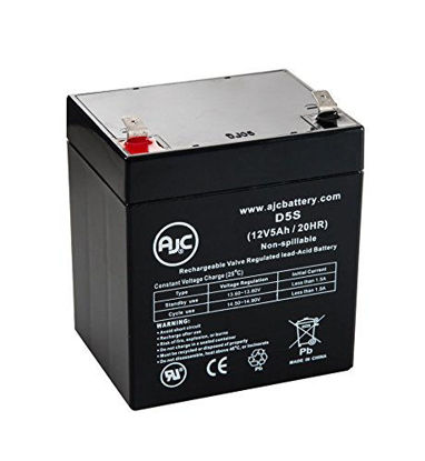 Picture of Kung Long WP5-12 12V 5Ah UPS Battery - This is an AJC Brand Replacement