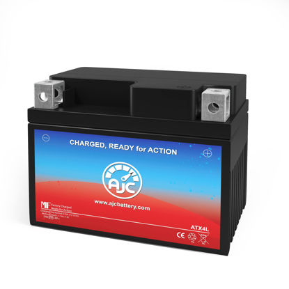 Picture of Extreme XTAX4L-BS Powersports Replacement Battery - This is an AJC Brand Replacement