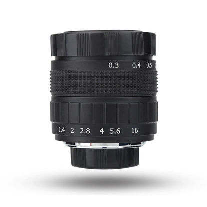 Picture of TV Camera Lens 50mm f/1.4 Closed Circuit TV Television Lens Photography Camera Accessory for CCTV Lens 50mm f 1.4 Fujian 50mm f1.4