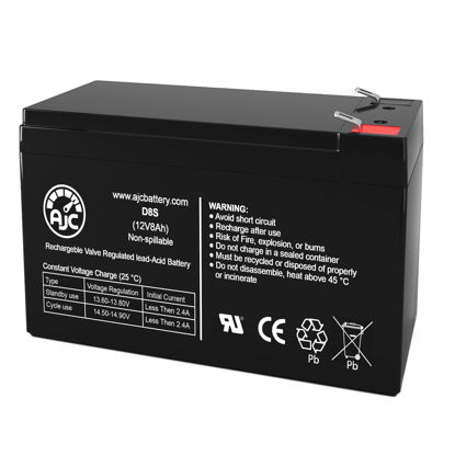 Picture of AJC Battery Compatible with APC BACK-UPS 9 OUTLETS 900VA 120V BN900M 12V 8Ah UPS Battery