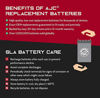 Picture of AJC Battery Compatible with Yuasa YTZ8V Powersports Replacement Battery