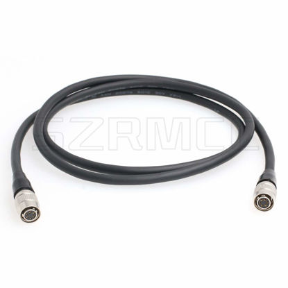 Picture of SZRMCC Hirose 6 pin Female to Hirose 6 pin Female Basler GigE CCD Industrial Camera Power I/O Extension Cable (Straight to Straight, 3m)