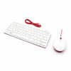 Picture of Official Keyboard and Mouse Value Pack (U.S. Version Red/White) for Raspberry Pi (Includes Official Keyboard and Mouse)