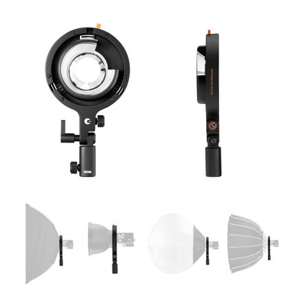 Picture of Zhiyun Bowens Mount Adapter for Zhiyun G60 Video Light (ZY Mount) (Not Compatible with Zhiyun Molus X100)