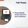 Picture of PoE Texas PoE to USB-C Power & Separate Data Delivery Kit - USB Type C Power Delivery Kit with Max Output of 41 Watts, Compatible with Dell, HP, Chromebook, & More Laptops