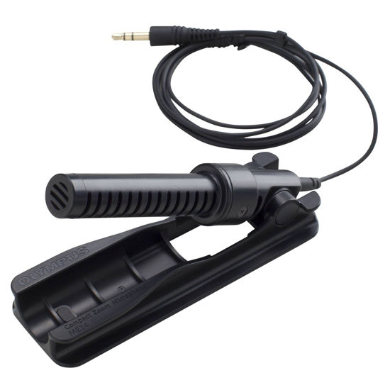 Picture of OM System Olympus ME34 Compact Zoom Microphone for Voice Recorder