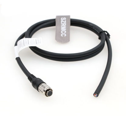 Picture of SZRMCC Hirose 8 Pin Female to Open End HR25-7TR-8S I/O Power Cable Cable for FLIR Allied Vision Mako GigE CCD DAHENG Imaging Industry Machine Vision Camera (10m/32.8ft)