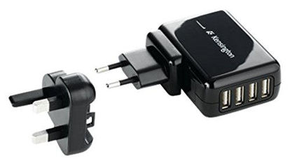 Picture of Kensington 4-Port USB Charger for Mobile