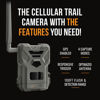 Picture of SPYPOINT Flex Dual-Sim Cellular Trail Camera 33MP Photos 1080p Videos with Sound and On-Demand Photo/Video Requests - GPS Enabled with Lexar 32GB Micro SD Card (1 Pack)