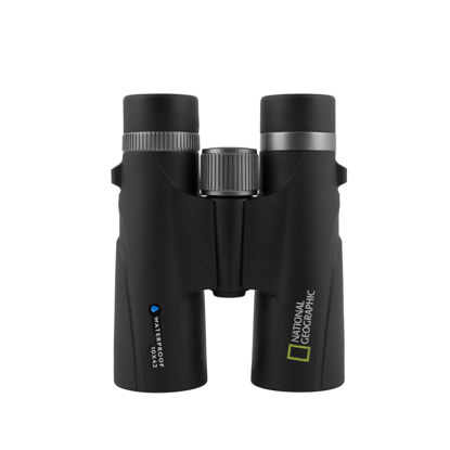 Picture of National Geographic Waterproof 10x42 Fully Coated Roof Prism Adult Binoculars with Harness for Bird Watching Hunting Hiking Outdoor Activities Travel and Sports