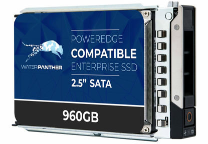 Picture of 960GB SATA 6Gb/s 2.5" SSD for Dell PowerEdge Servers | Enterprise Drive in 14G Tray